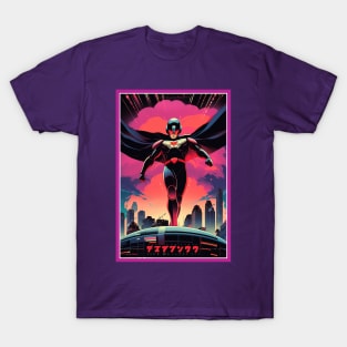 Retro Anime Comic Hero | Anime Origin | Vintage Anime Art T-Shirt